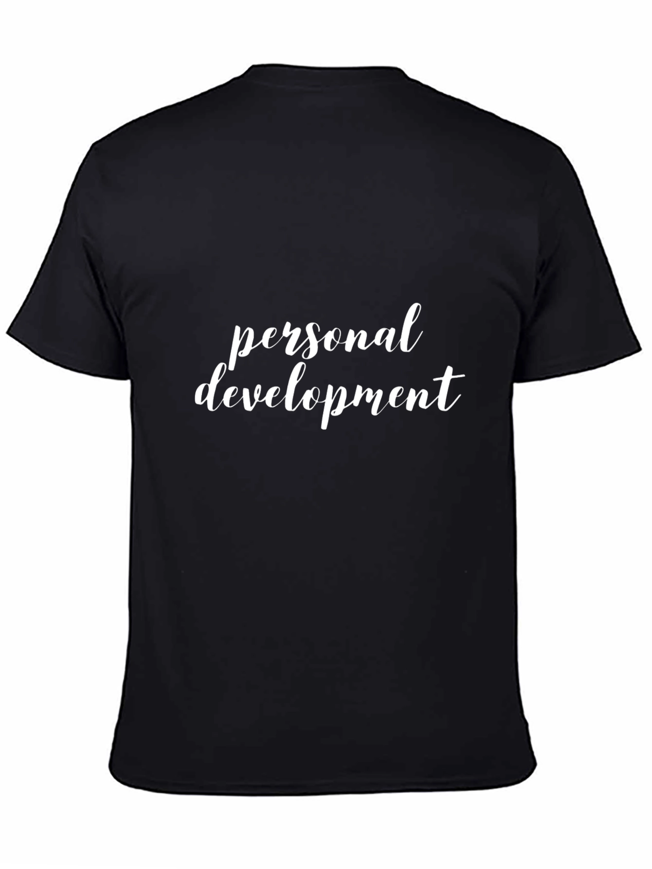 Personal Development Black T-Shirt