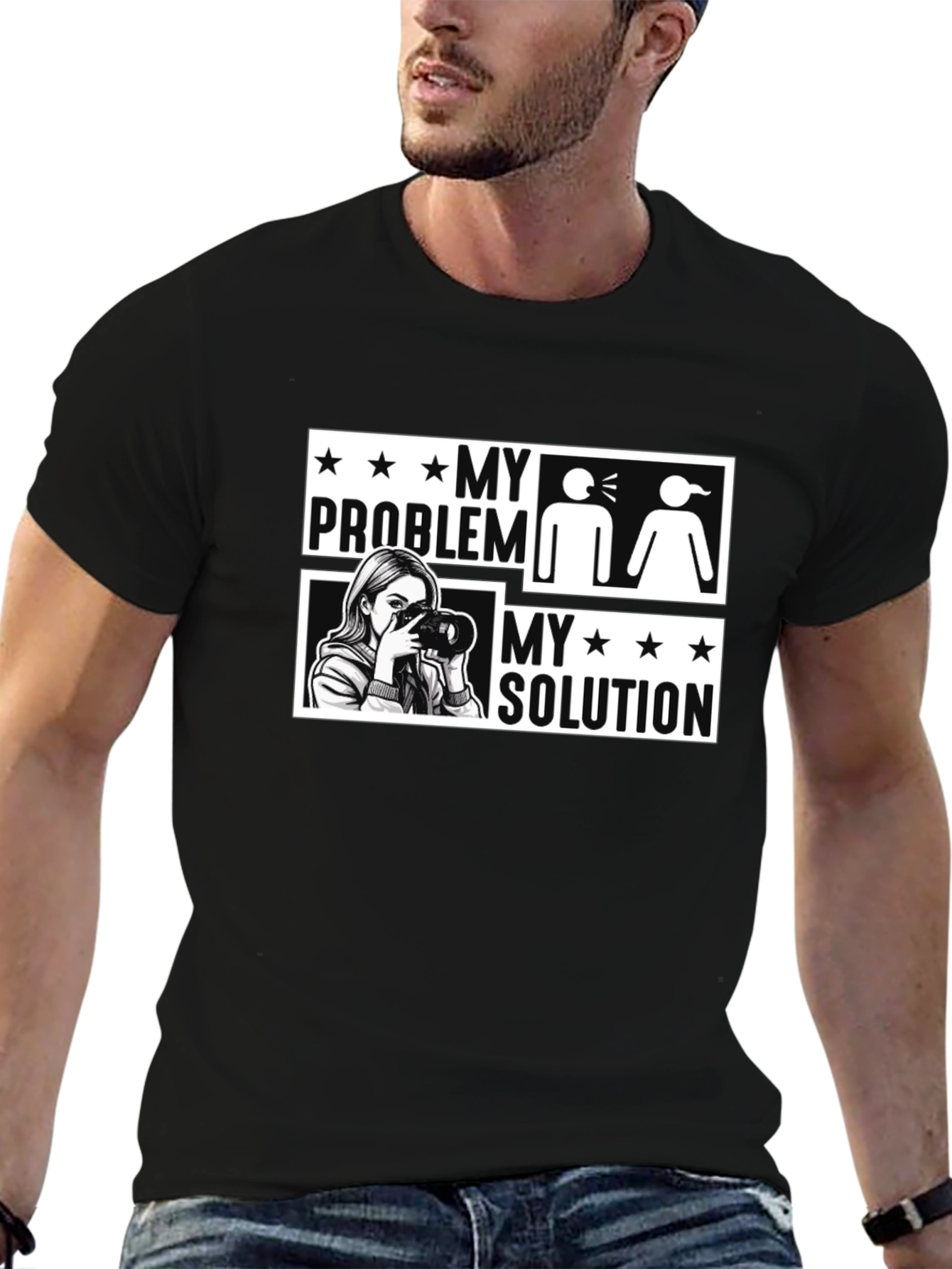 Photographer T-Shirt - My Solution Tee