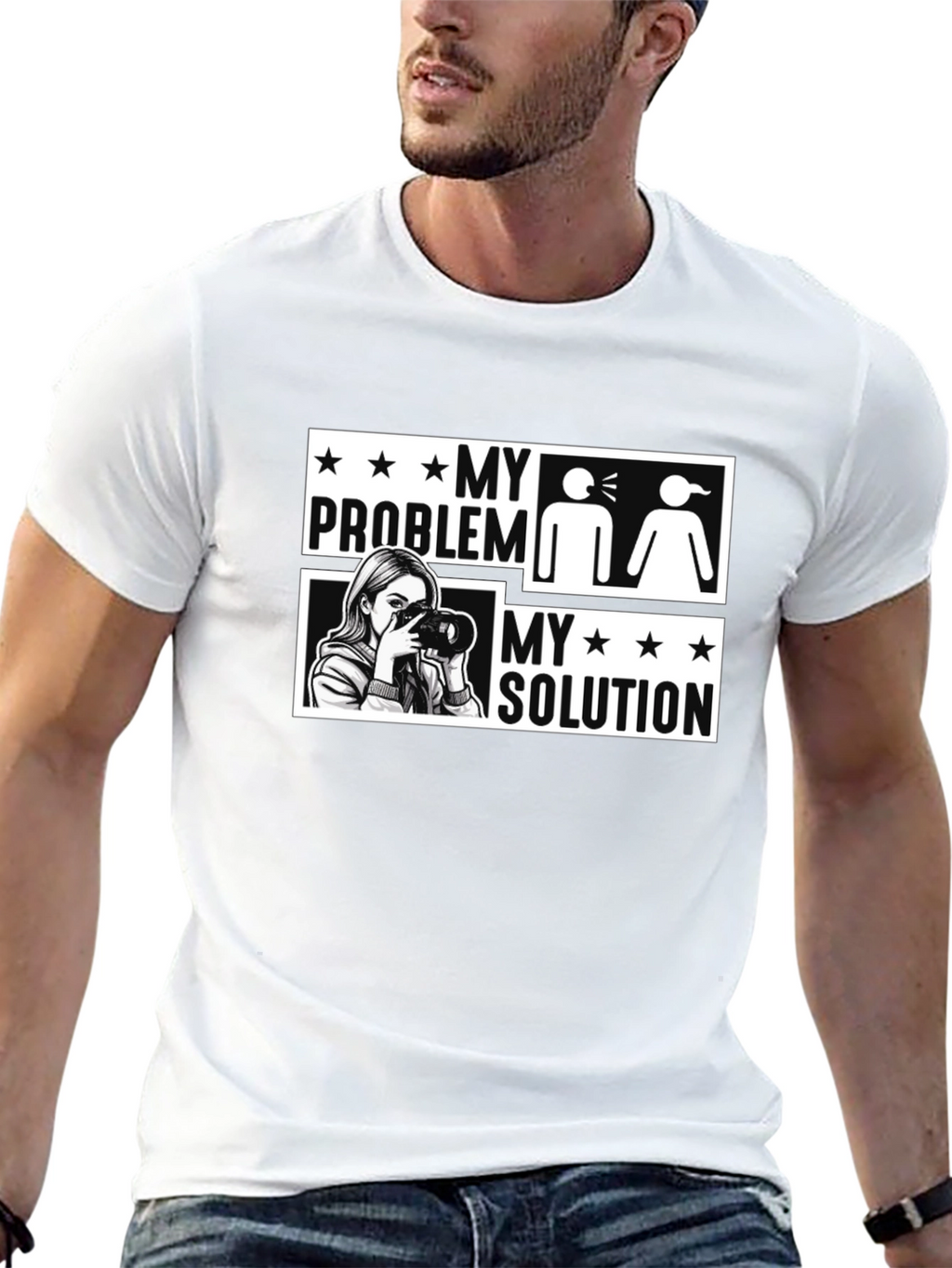 Photographer T-Shirt - My Solution Tee
