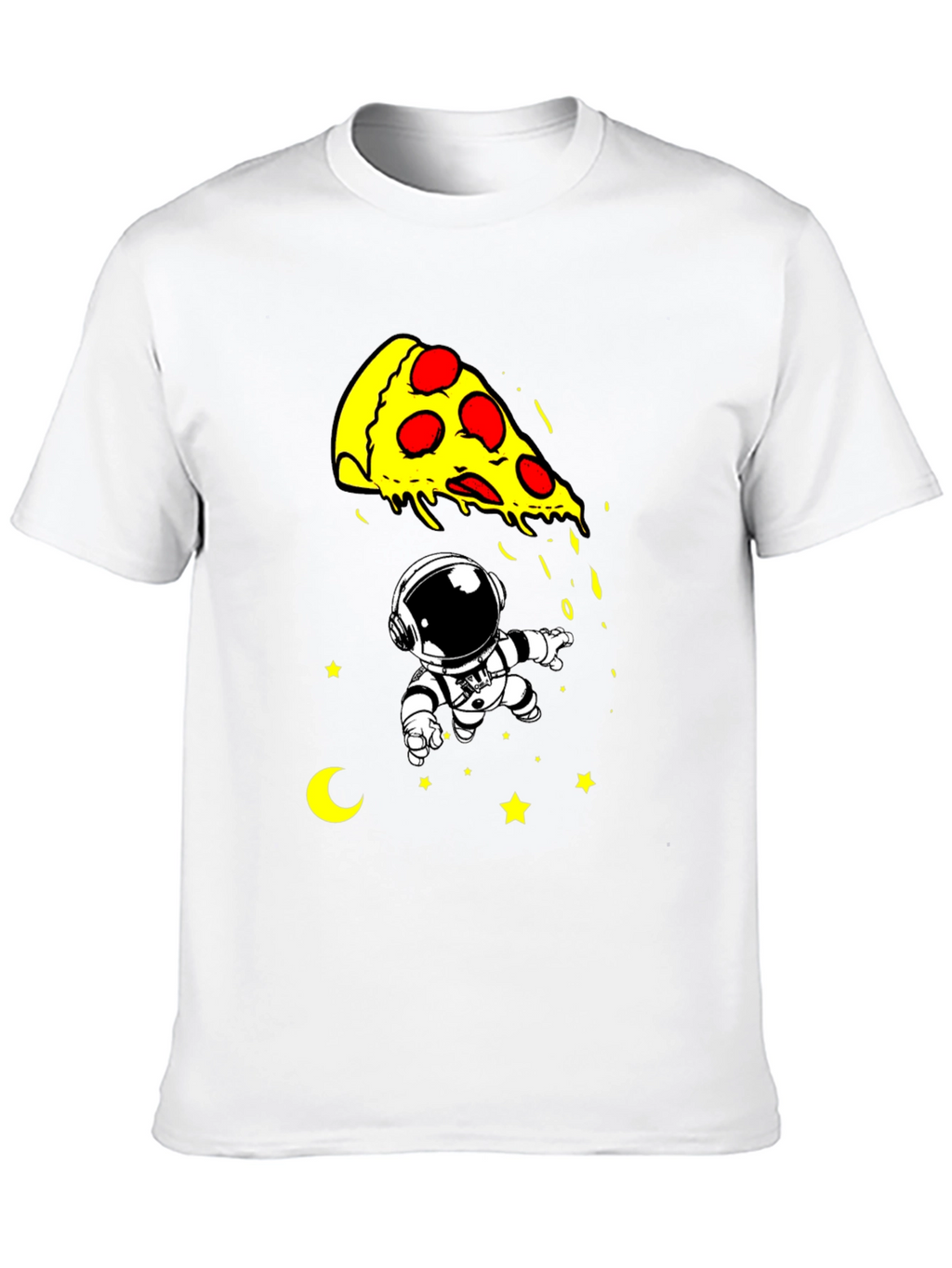 Pizza Astronaut T-Shirt