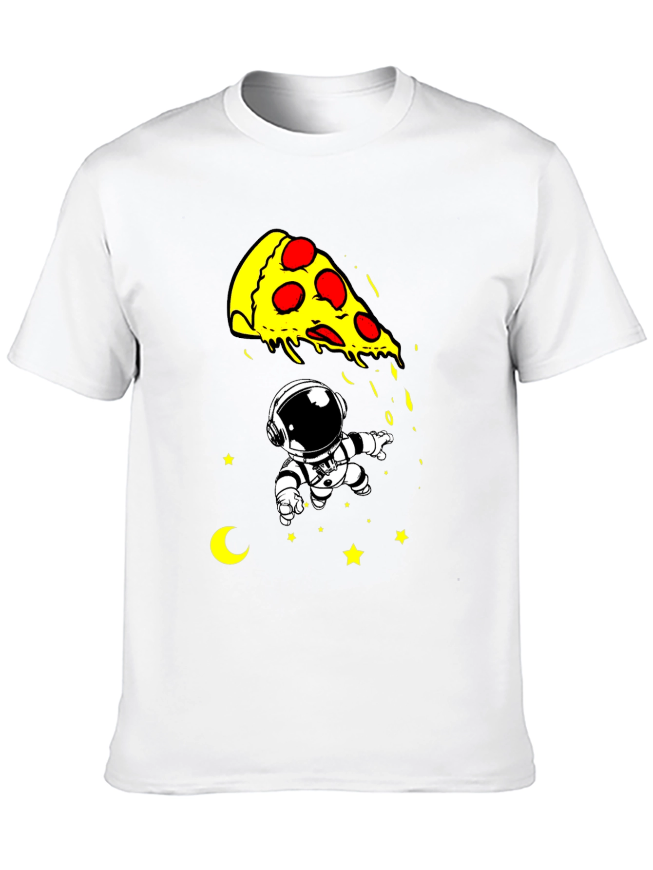 Pizza Astronaut T-Shirt