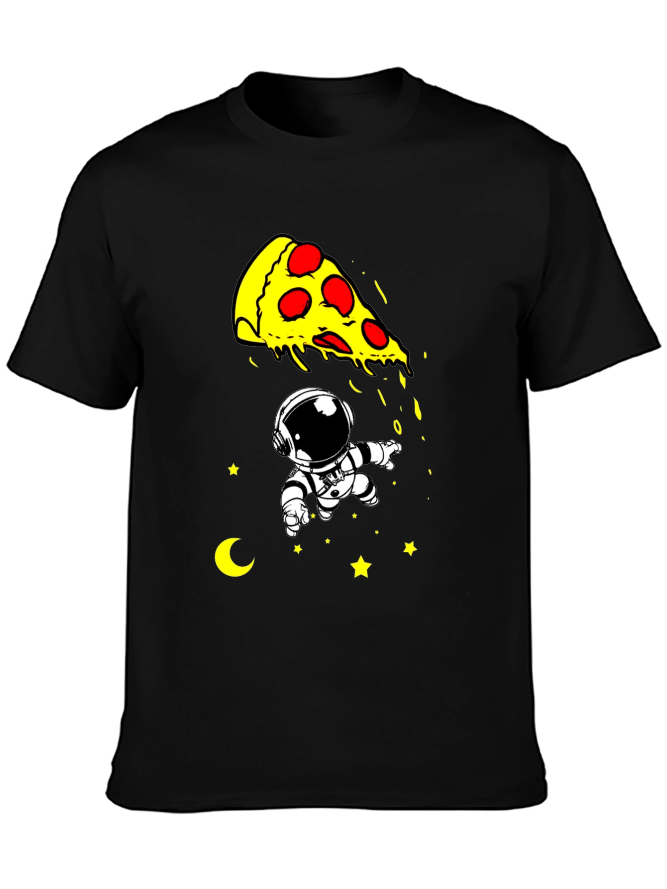 Pizza Astronaut T-Shirt