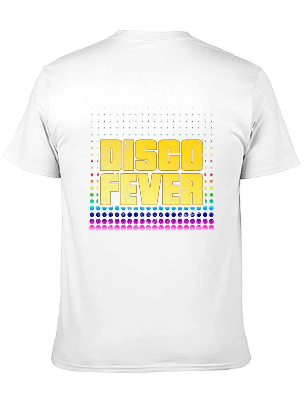 Retro Disco Fever Graphic Tee - Black