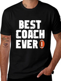 Best Coach Ever Football T-Shirt
