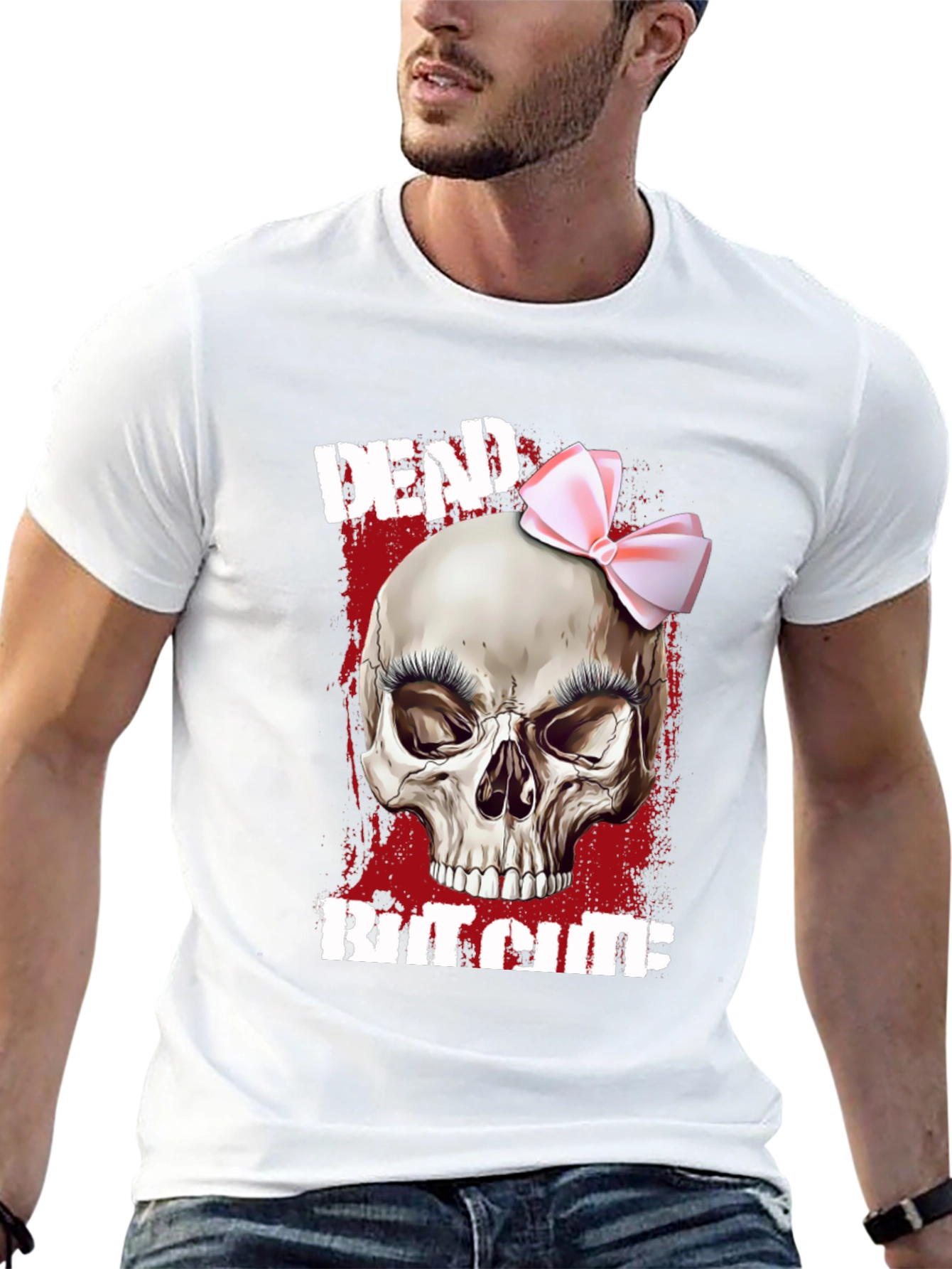 Dead But Cute Skull T-Shirt