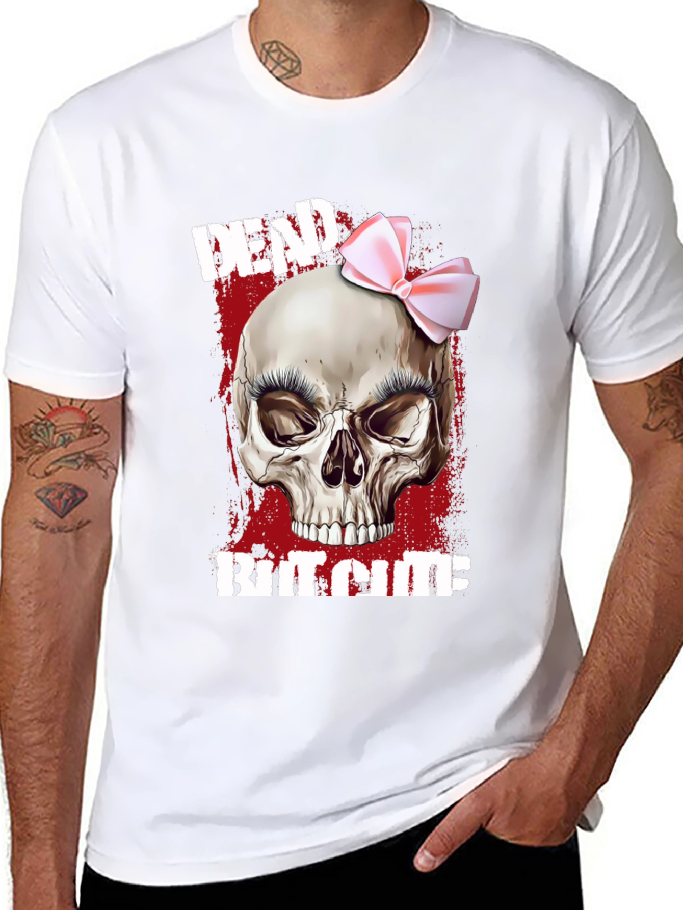 Dead But Cute Skull T-Shirt