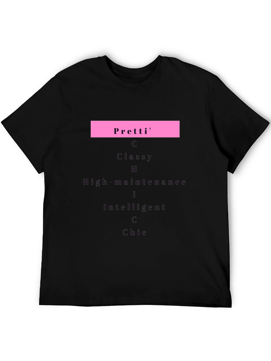 Pretti Black T-Shirt