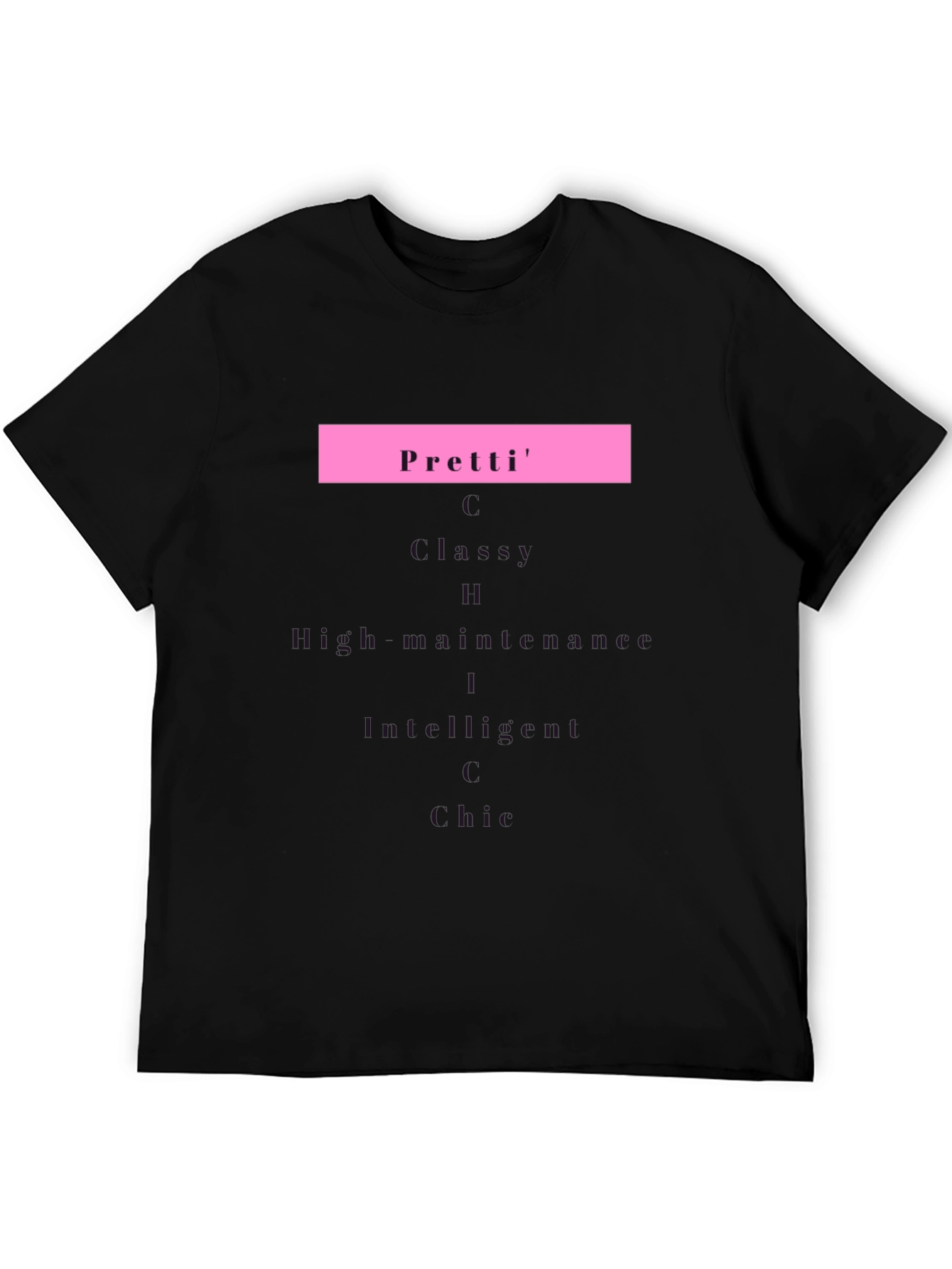 Pretti Black T-Shirt