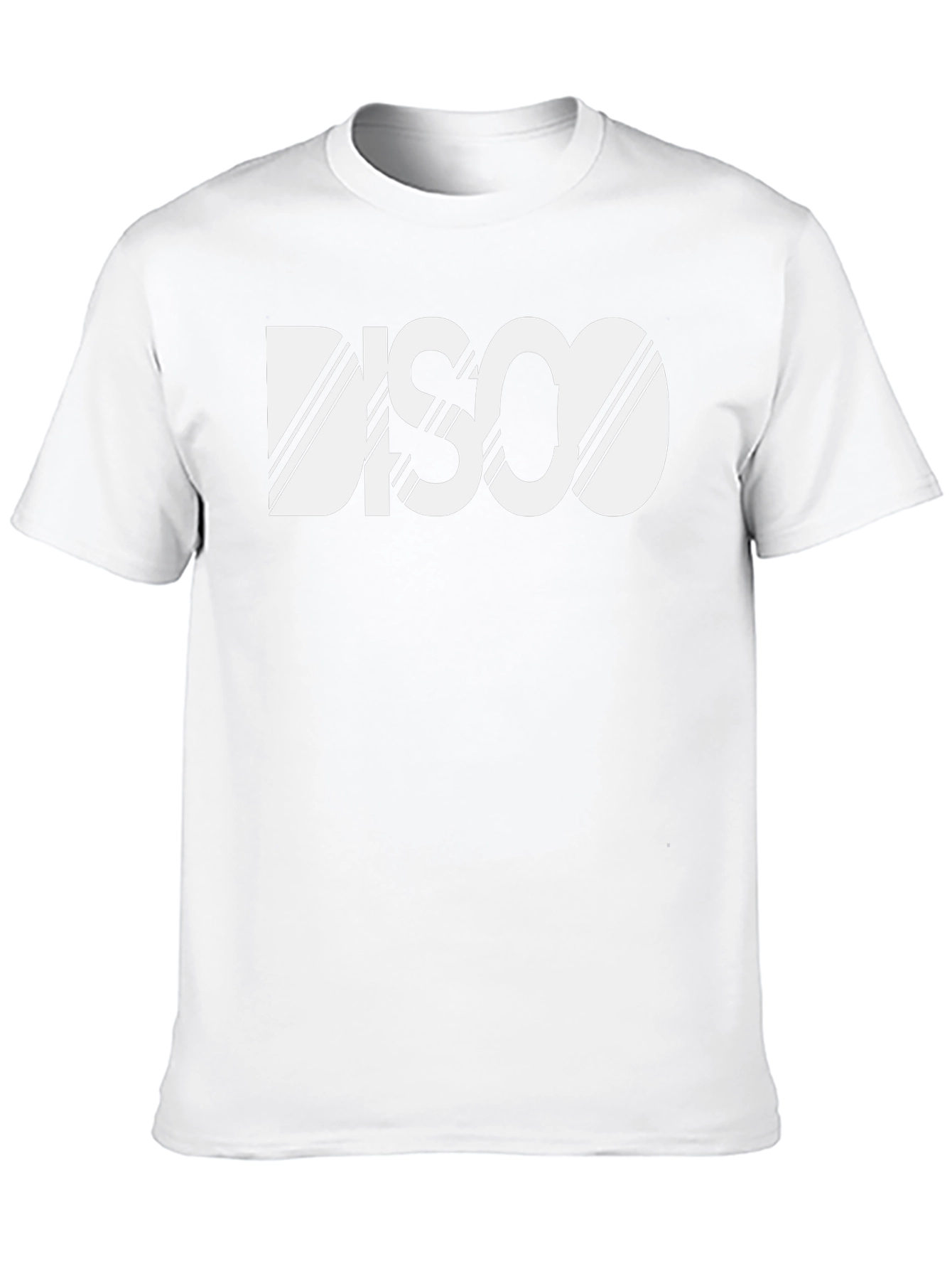 Retro Disco Graphic Black T-Shirt