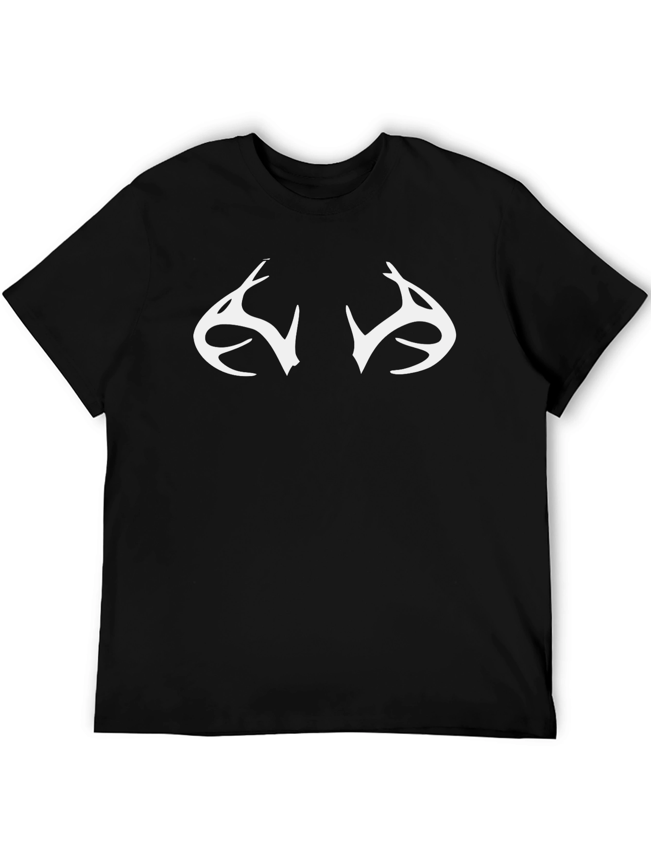 Antler Graphic Black T-Shirt