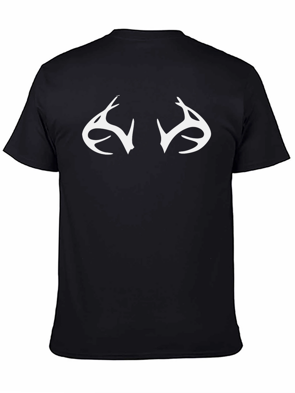Antler Graphic Black T-Shirt