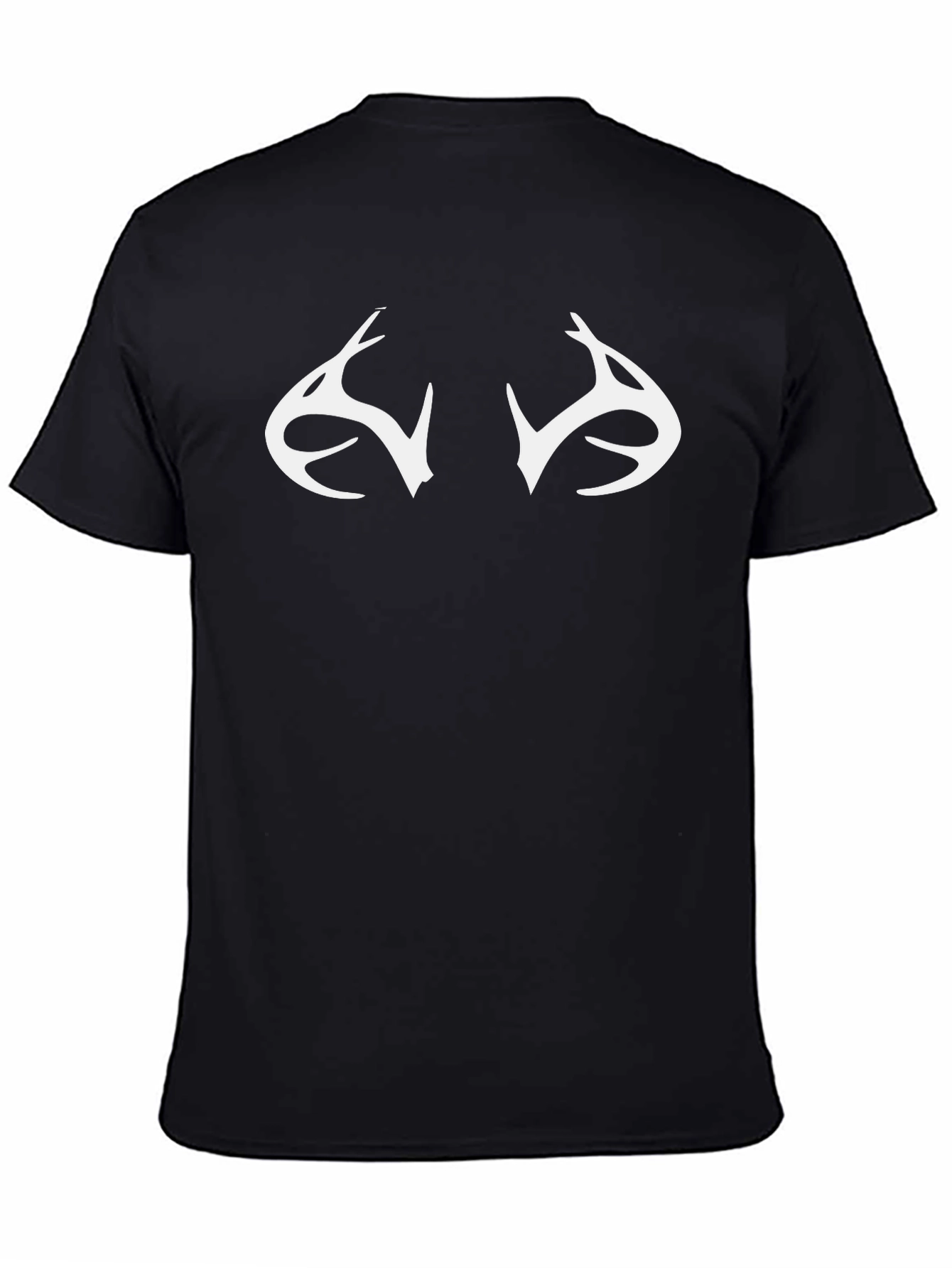 Antler Graphic Black T-Shirt