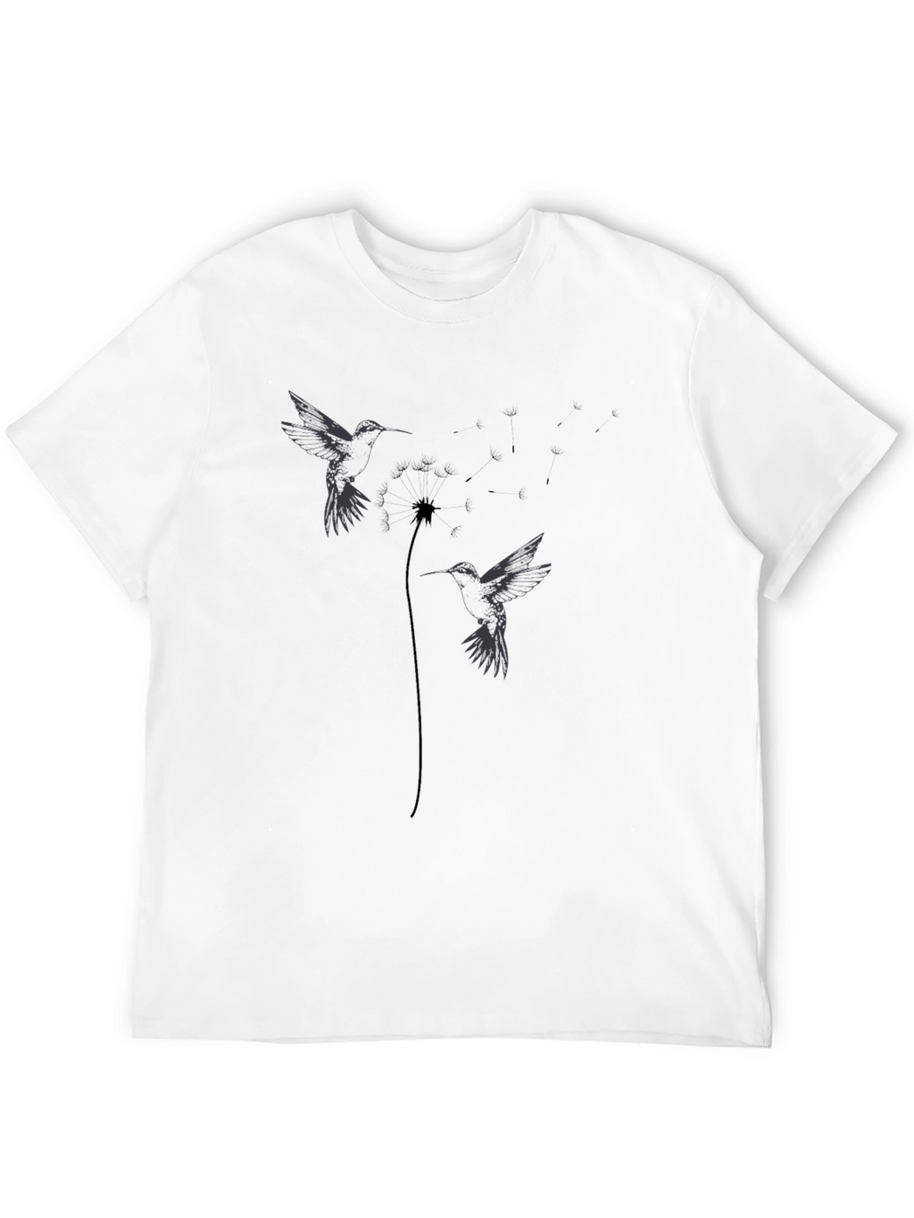 Hummingbird Dandelion Graphic Tee
