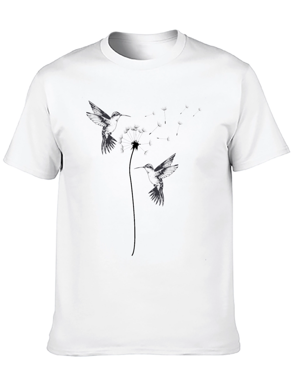 Hummingbird Dandelion Graphic Tee