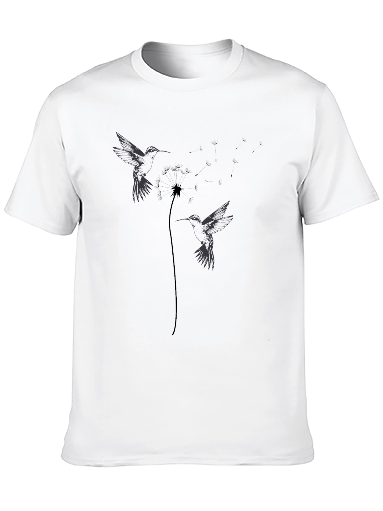 Hummingbird Dandelion Graphic Tee
