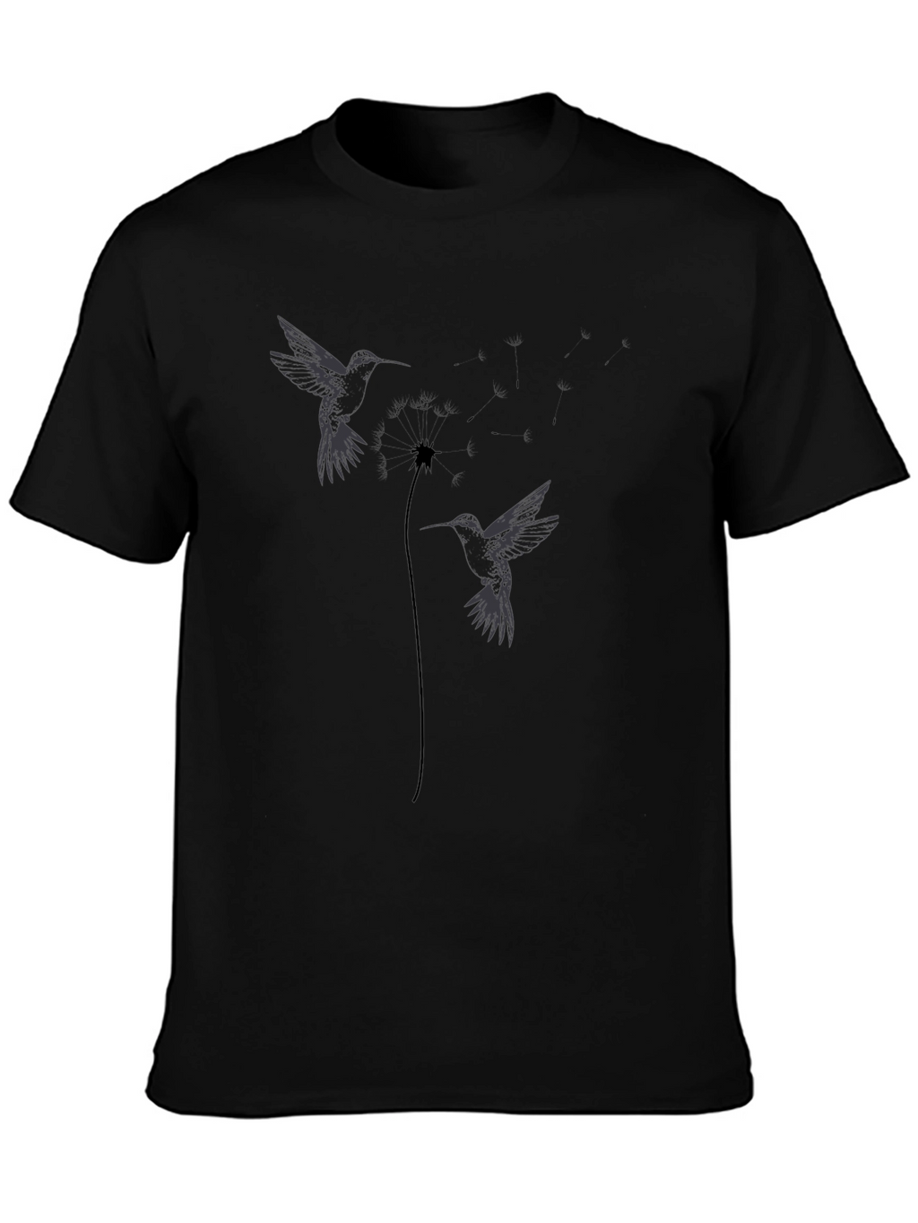 Hummingbird Dandelion Graphic Tee