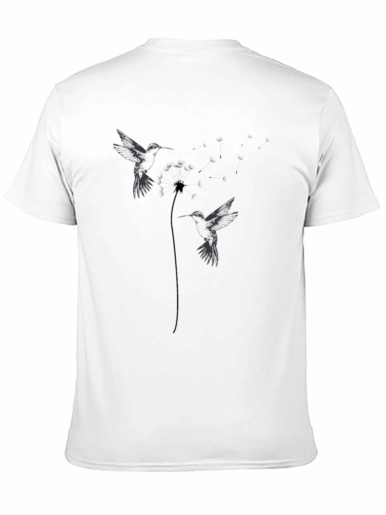Hummingbird Dandelion Graphic Tee