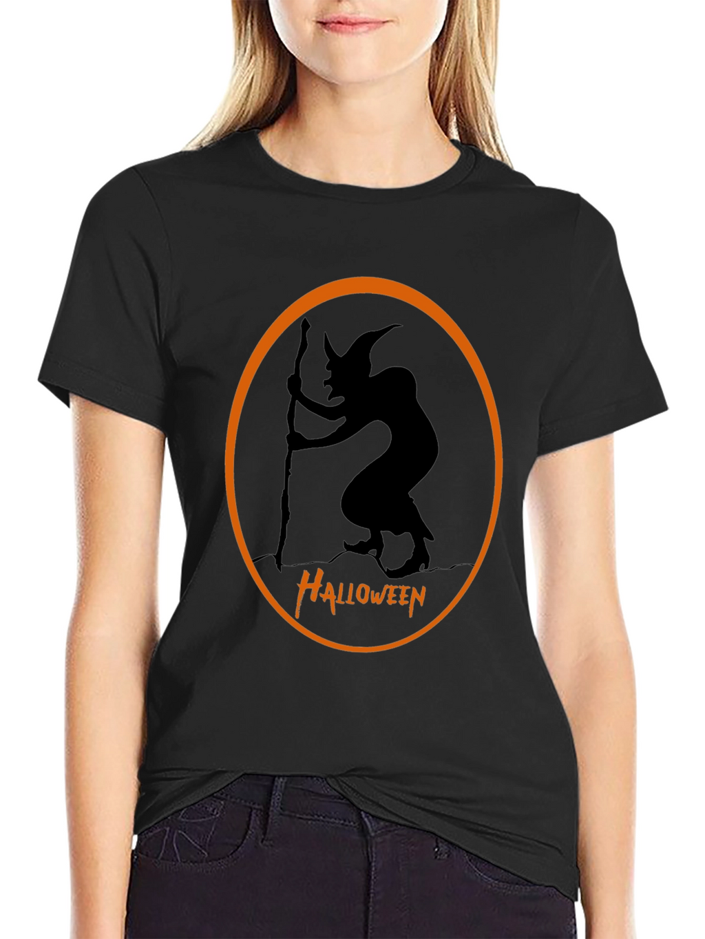 Halloween Witch T-Shirt - Spooky Season Apparel