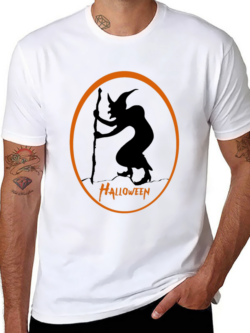 Halloween Witch T-Shirt - Spooky Season Apparel