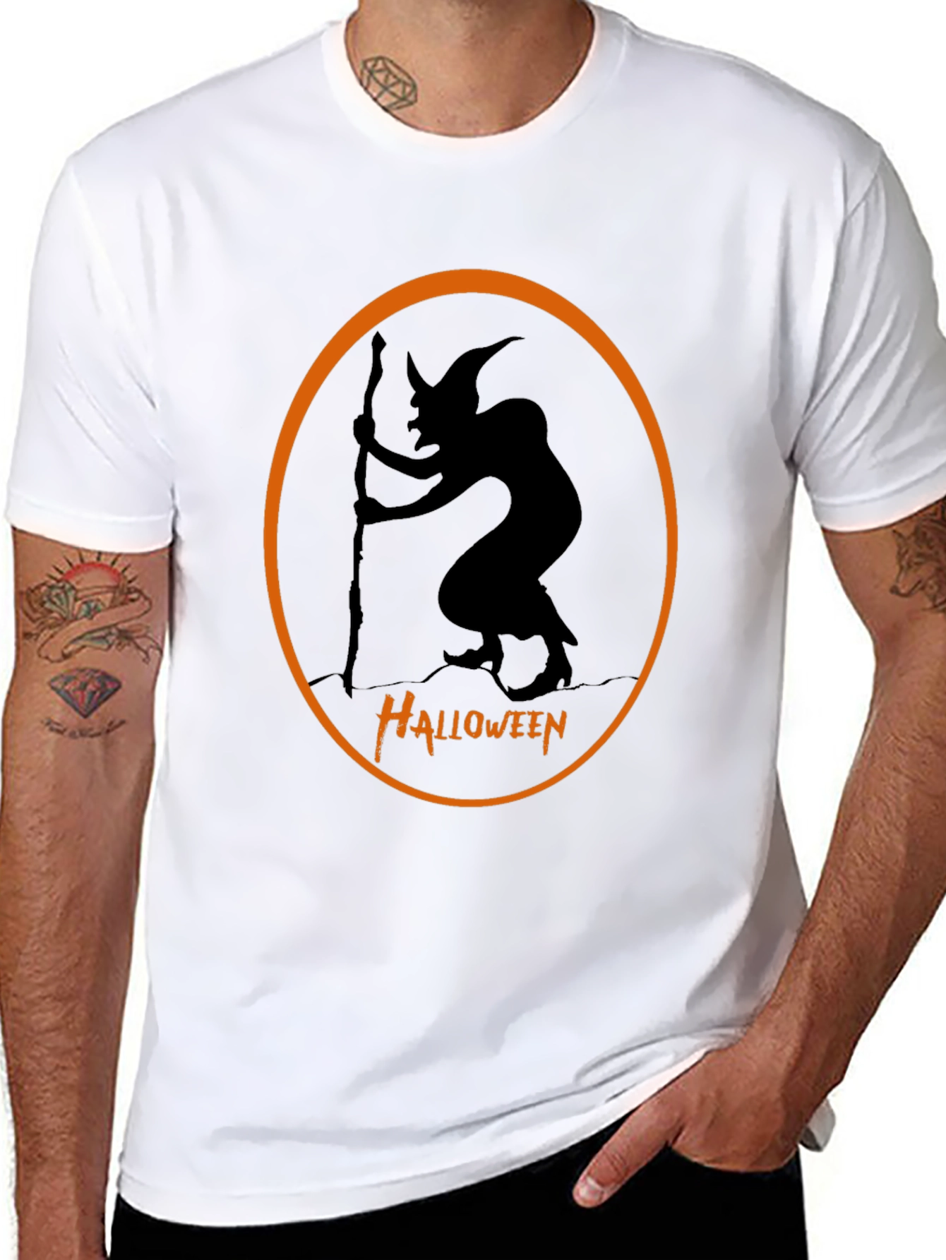 Halloween Witch T-Shirt - Spooky Season Apparel