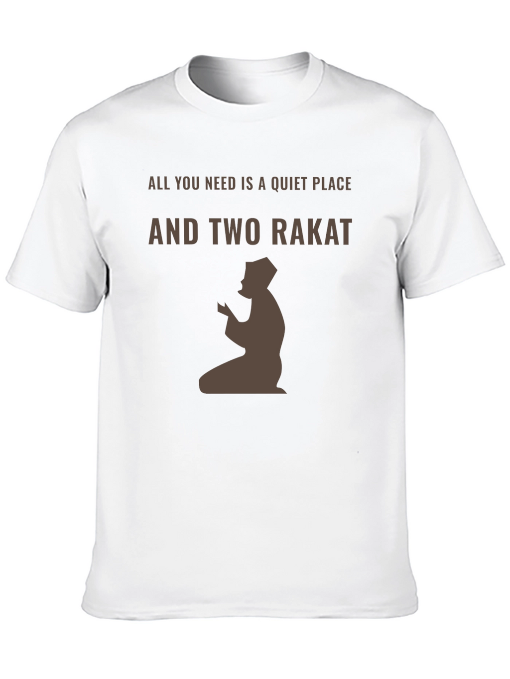 Quiet Place Two Rakat Black T-Shirt