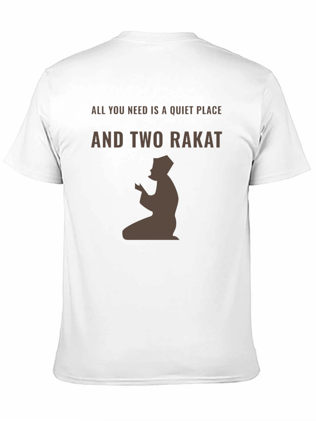 Quiet Place Two Rakat Black T-Shirt