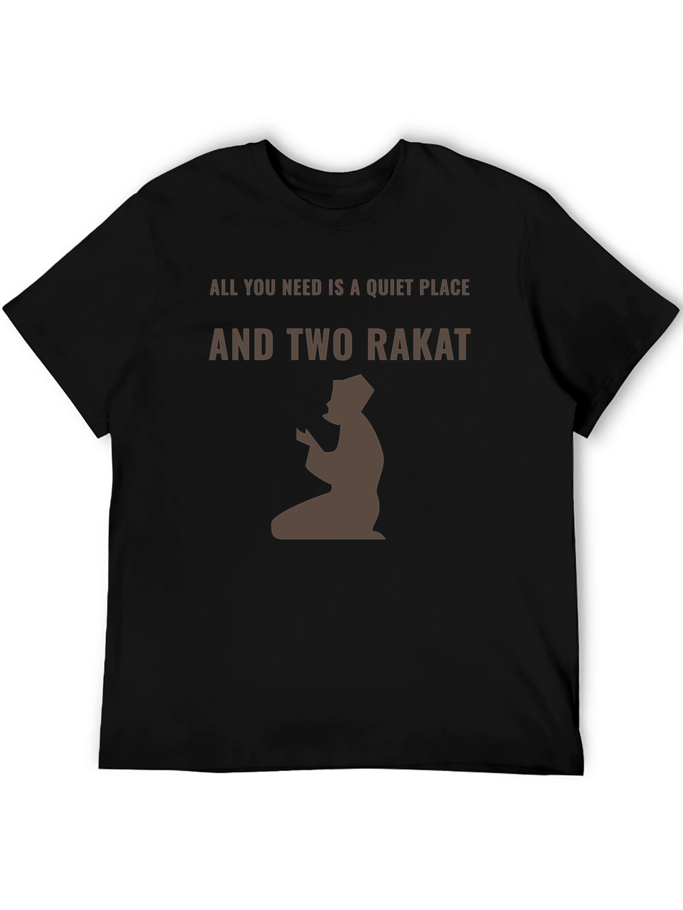 Quiet Place Two Rakat Black T-Shirt