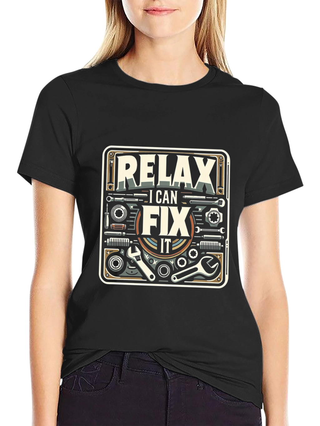 Relax I Can Fix It T-Shirt - Mechanic Gift