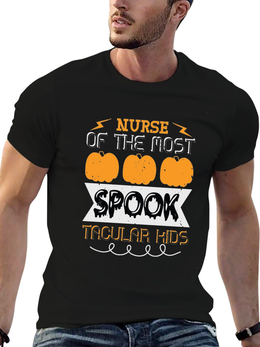 Nurse Spooktacular Kids Halloween T-Shirt