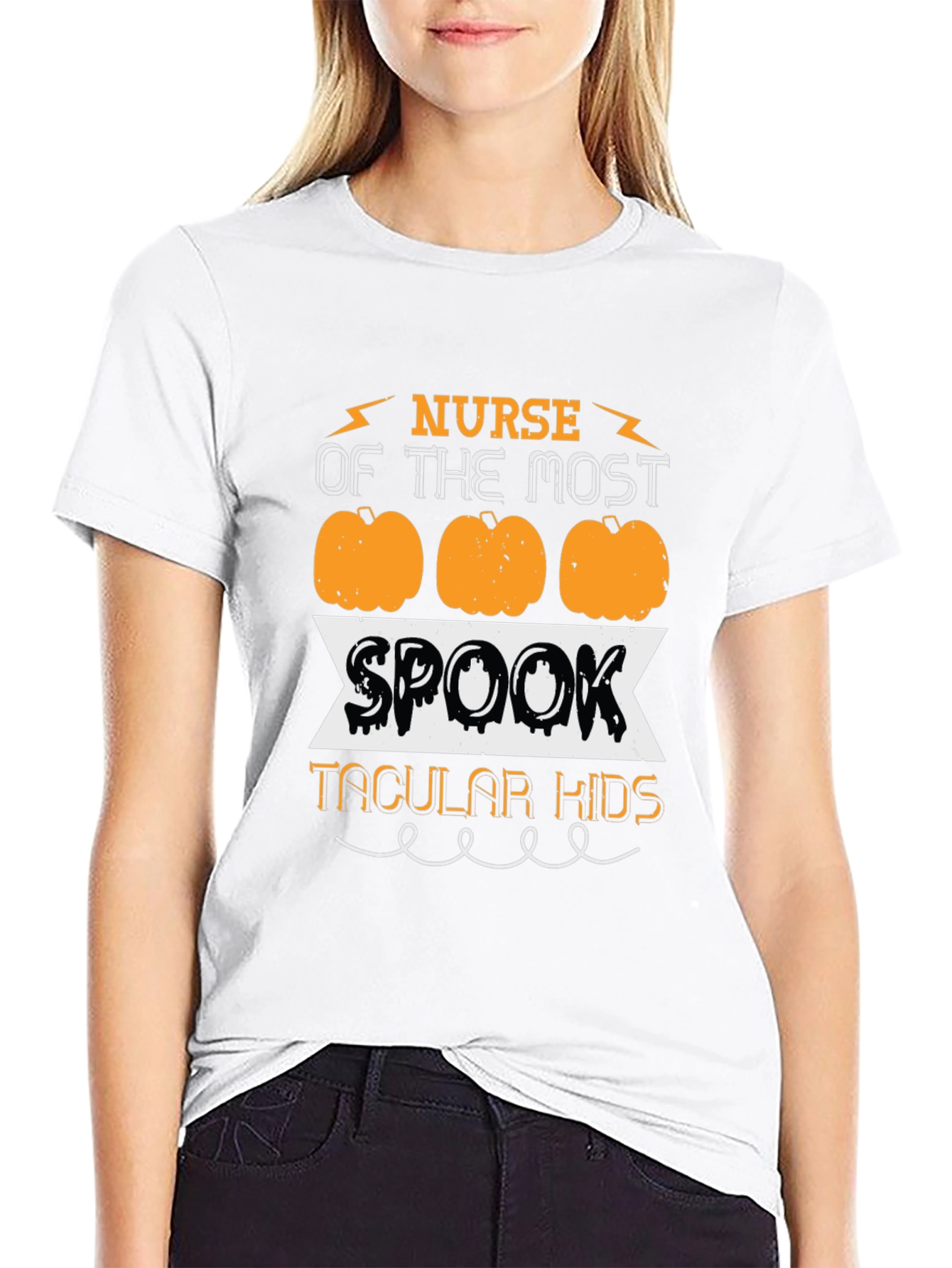 Nurse Spooktacular Kids Halloween T-Shirt