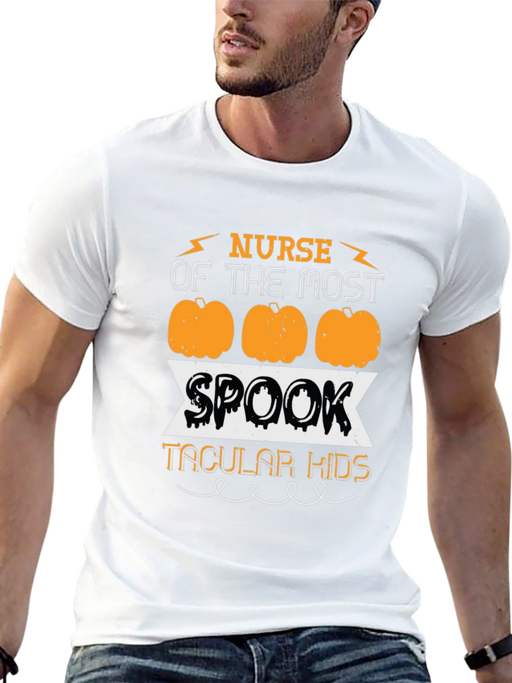 Nurse Spooktacular Kids Halloween T-Shirt