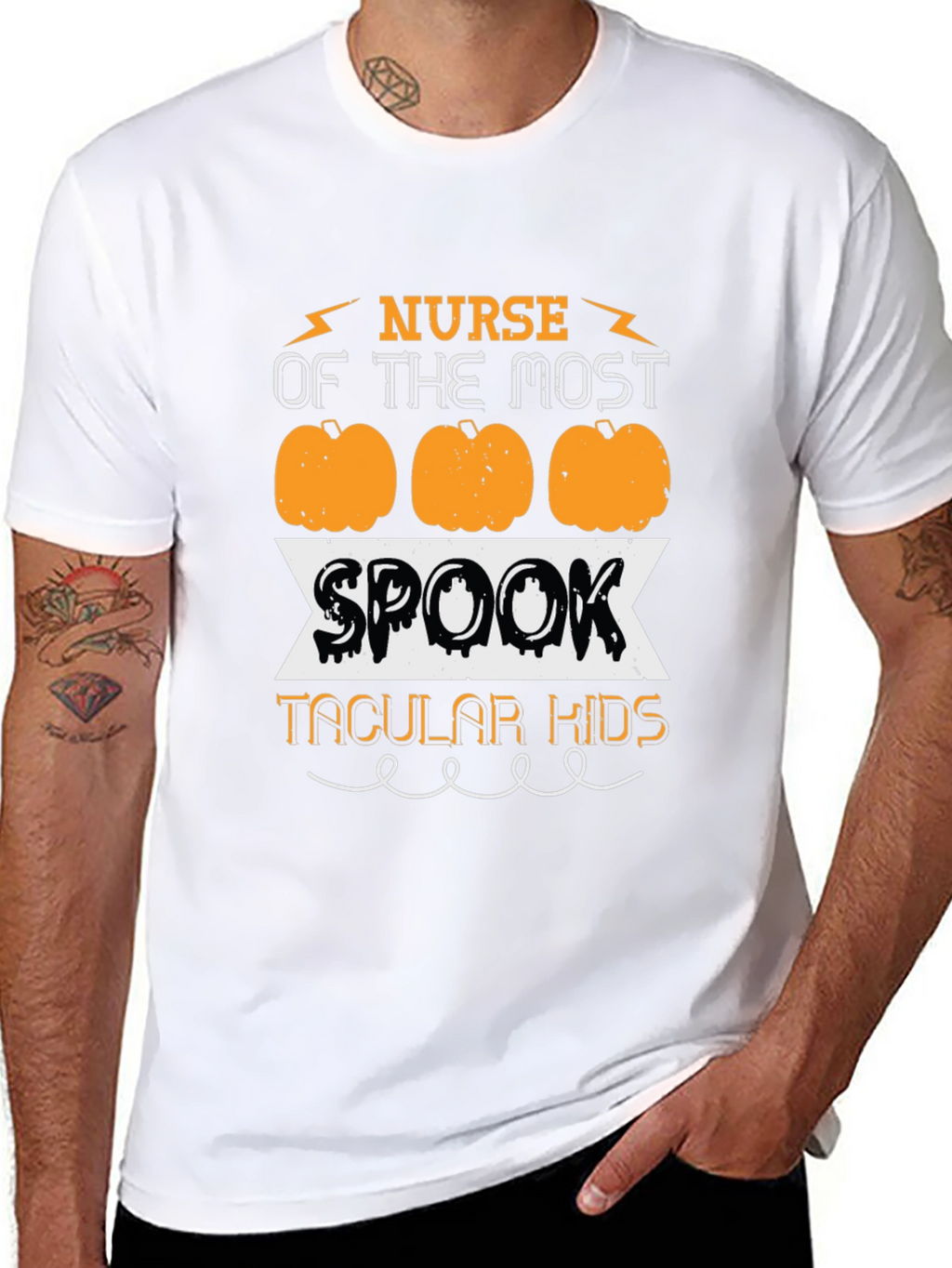 Nurse Spooktacular Kids Halloween T-Shirt