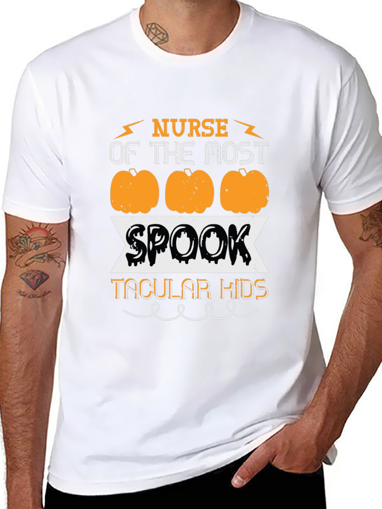 Nurse Spooktacular Kids Halloween T-Shirt