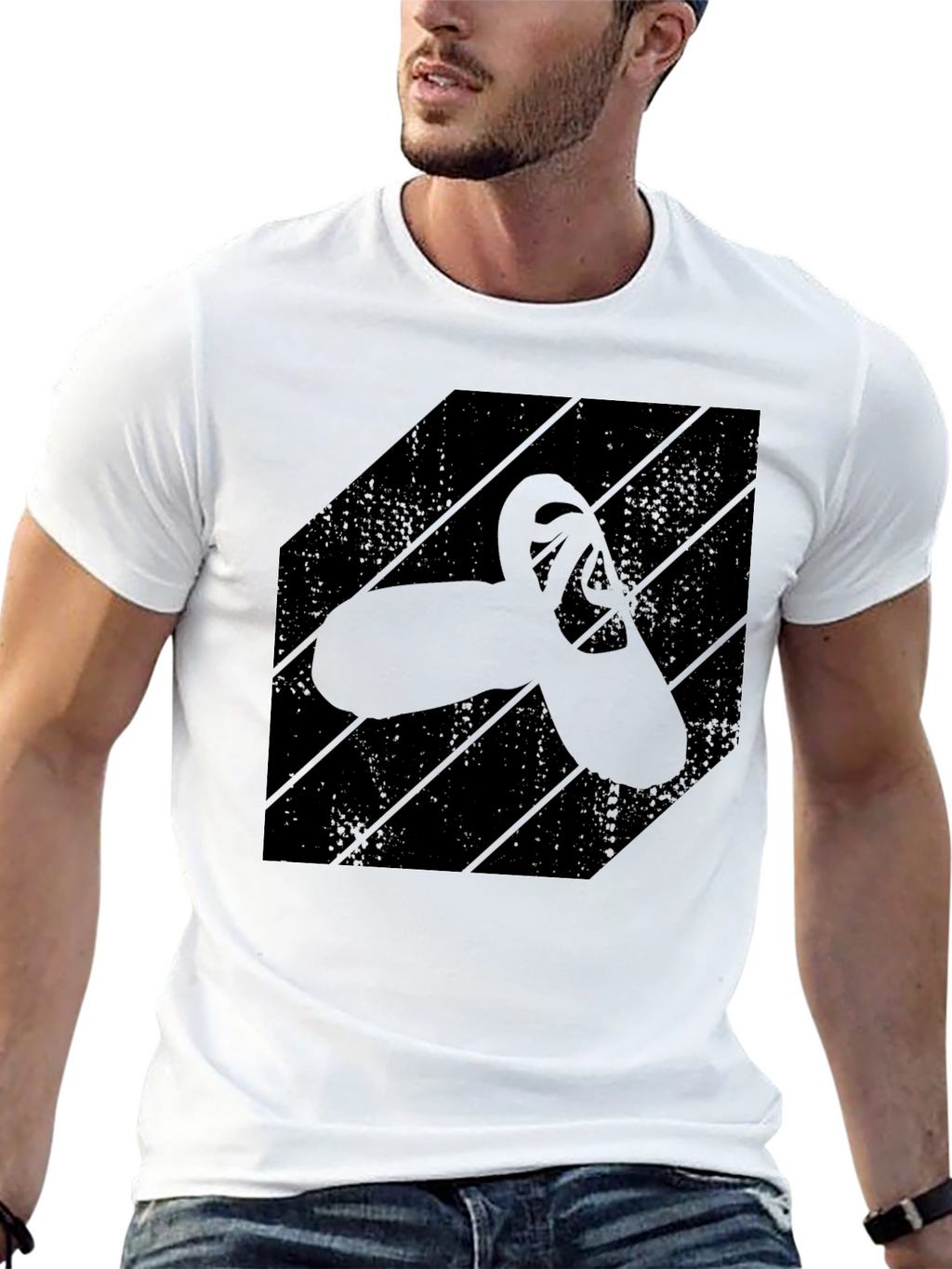 Ballet Slippers Graphic Tee - Stylish Black T-Shirt