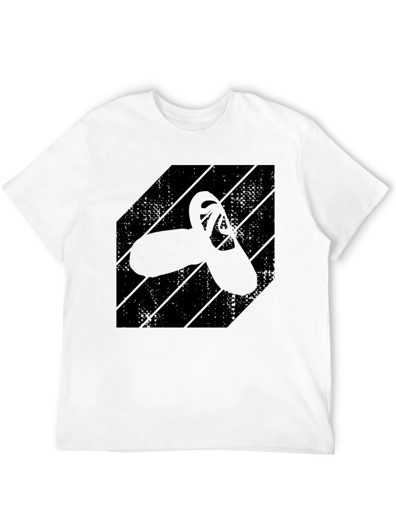 Ballet Slippers Graphic Tee - Stylish Black T-Shirt