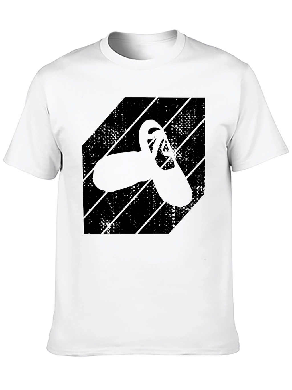Ballet Slippers Graphic Tee - Stylish Black T-Shirt