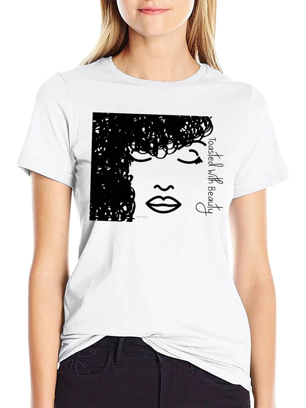 Toasted with Beauty Graphic T-Shirt