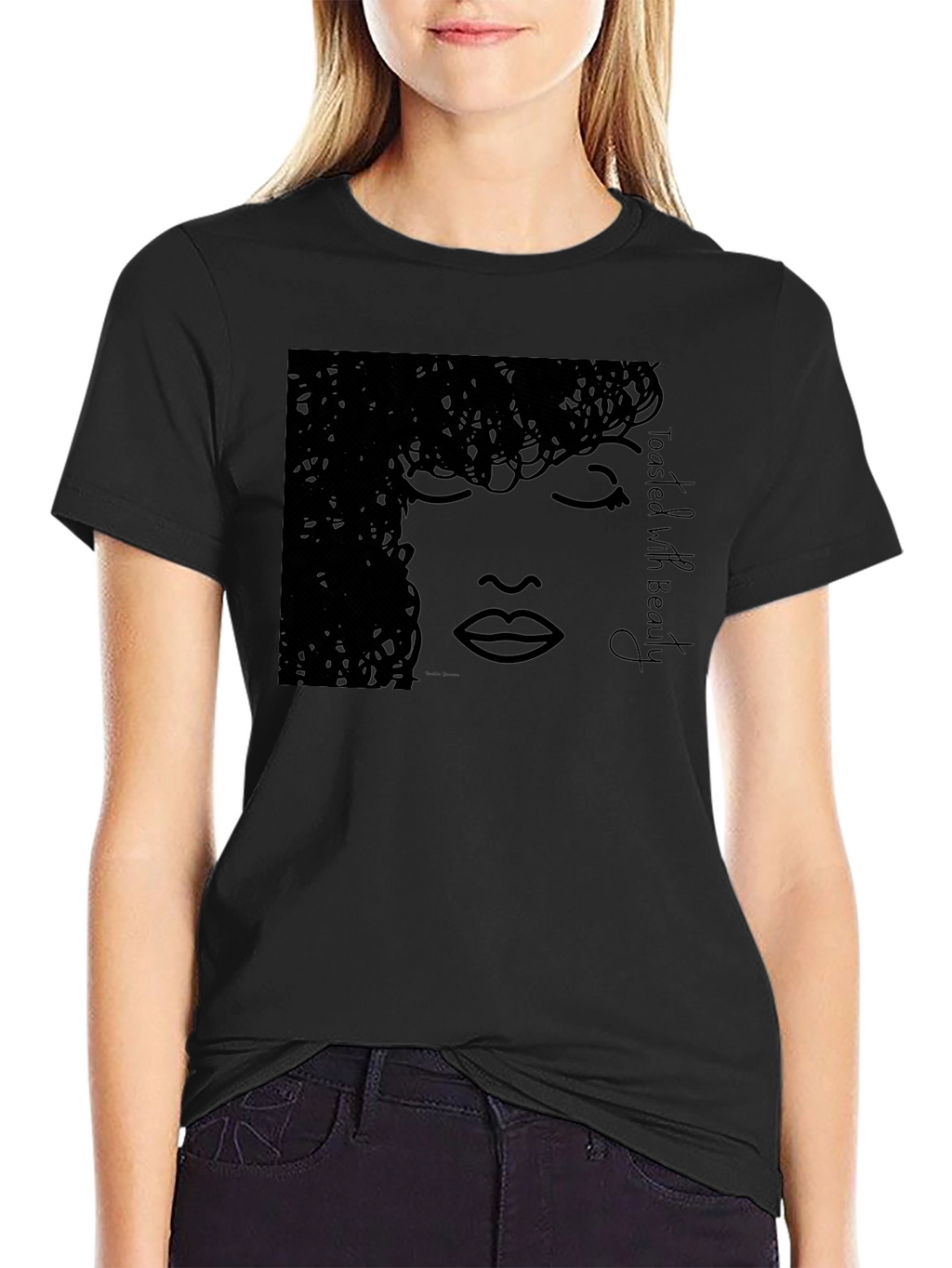 Toasted with Beauty Graphic T-Shirt