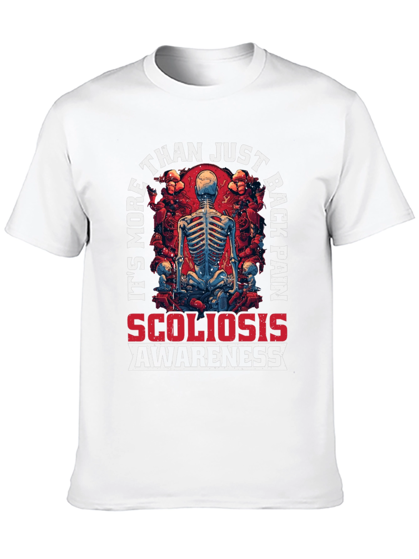 Scoliosis Awareness Graphic T-Shirt