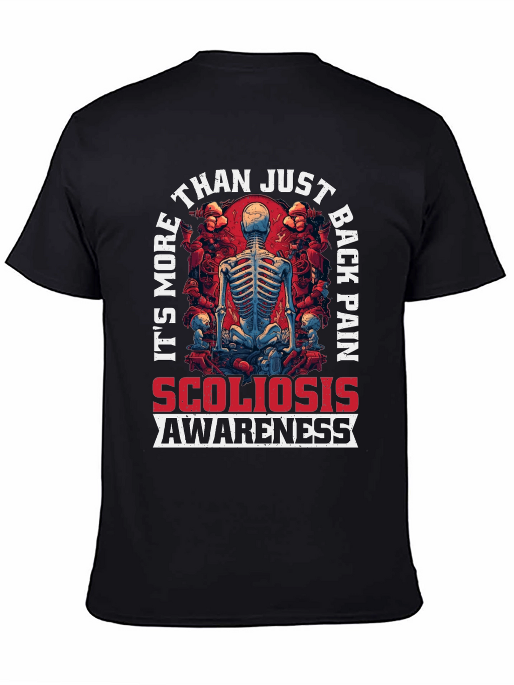 Scoliosis Awareness Graphic T-Shirt