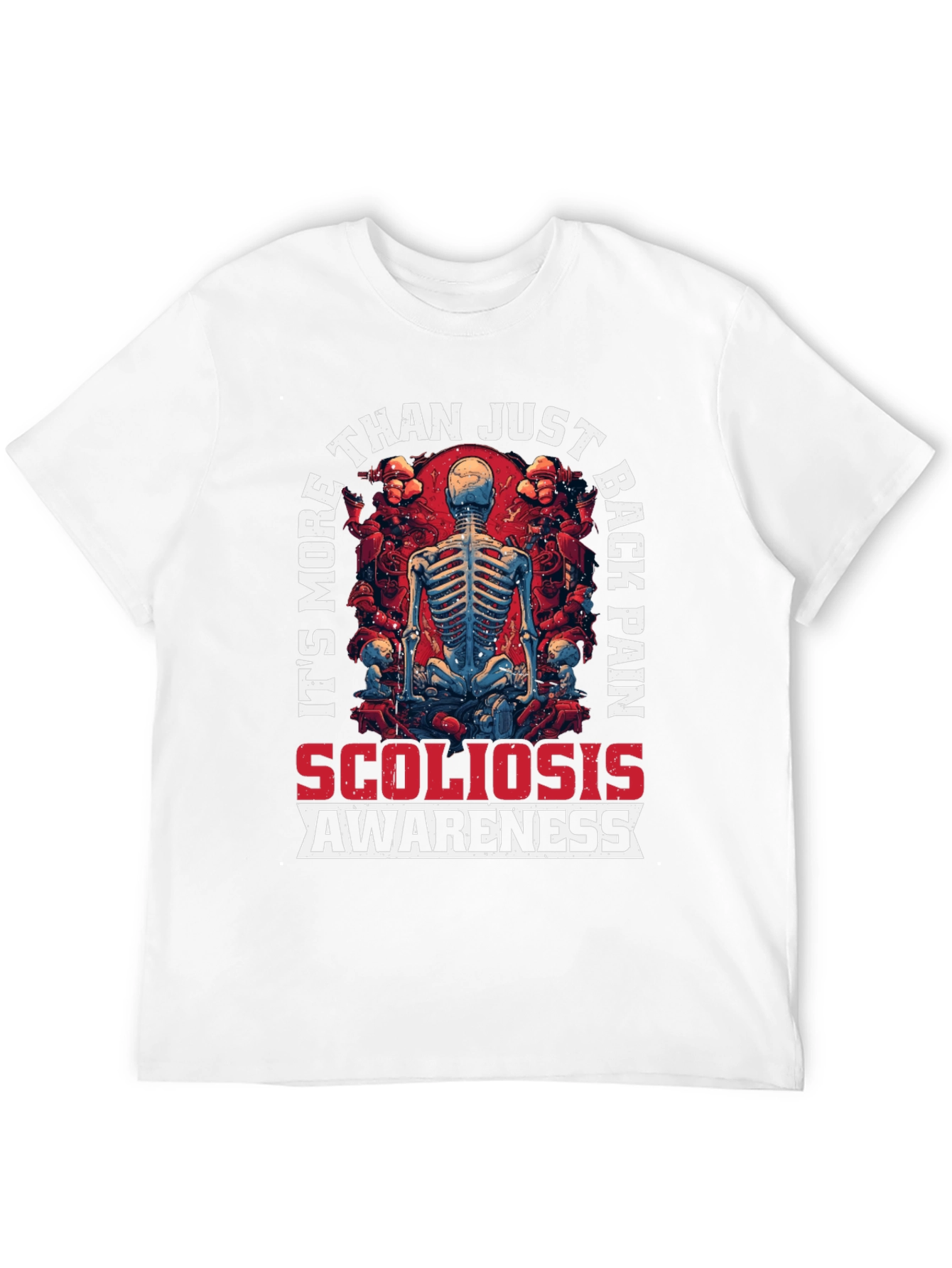Scoliosis Awareness Graphic T-Shirt