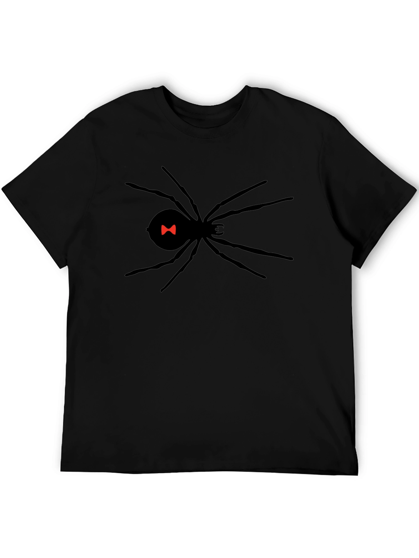 Black Widow Spider Graphic T-Shirt