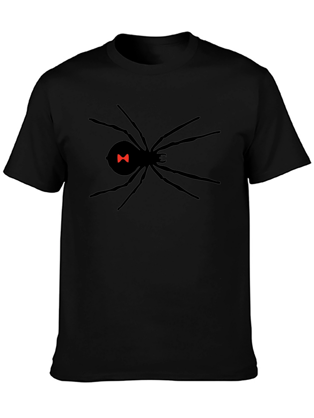 Black Widow Spider Graphic T-Shirt