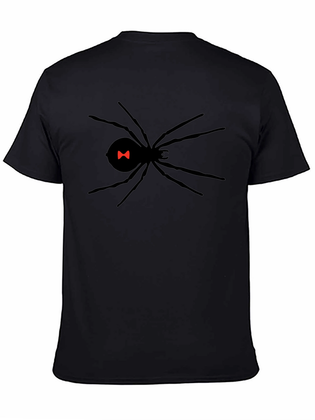 Black Widow Spider Graphic T-Shirt
