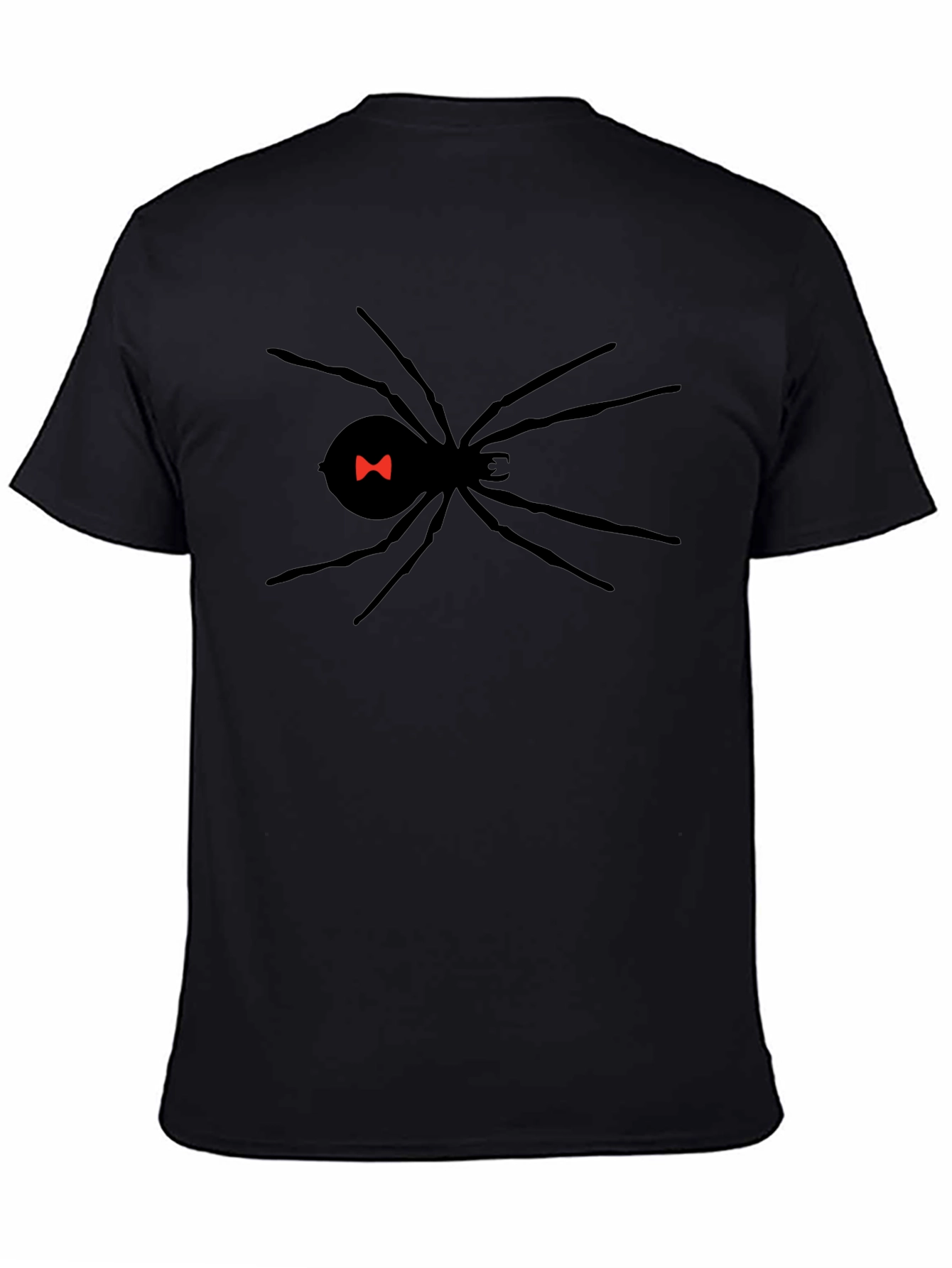 Black Widow Spider Graphic T-Shirt