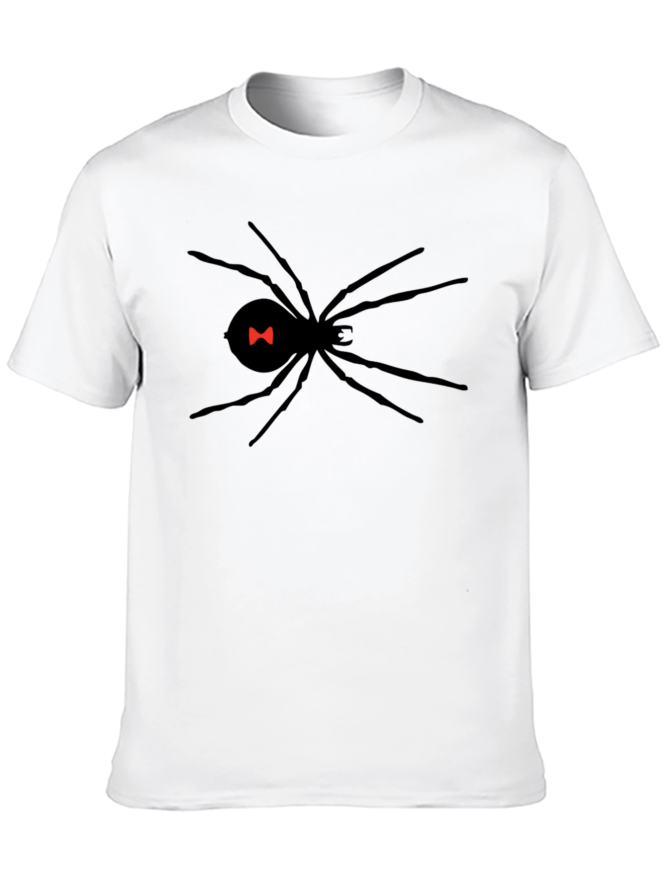 Black Widow Spider Graphic T-Shirt