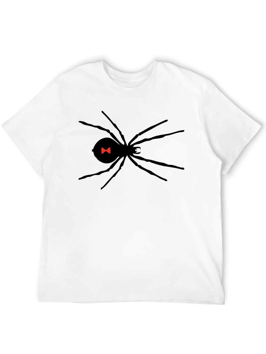 Black Widow Spider Graphic T-Shirt