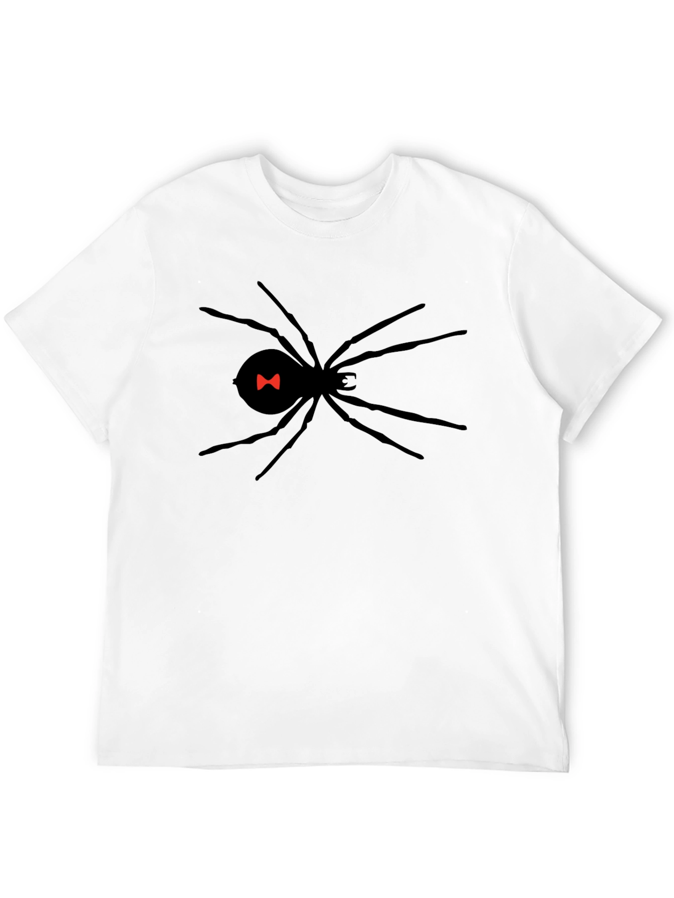 Black Widow Spider Graphic T-Shirt
