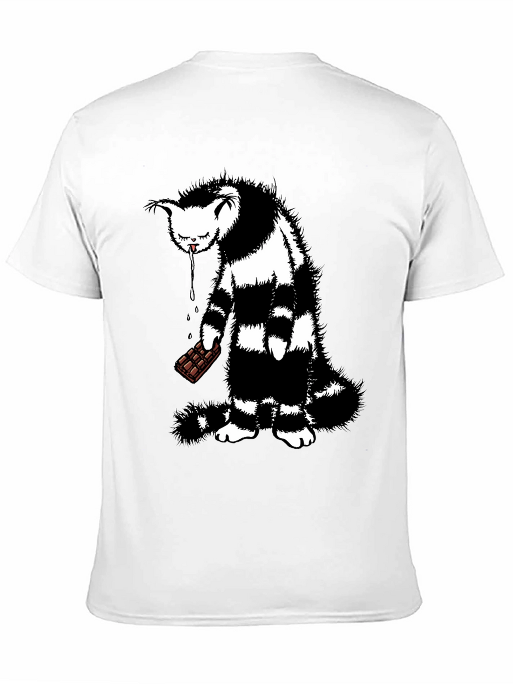 Chocolate Cat T-Shirt - Funny Graphic Tee