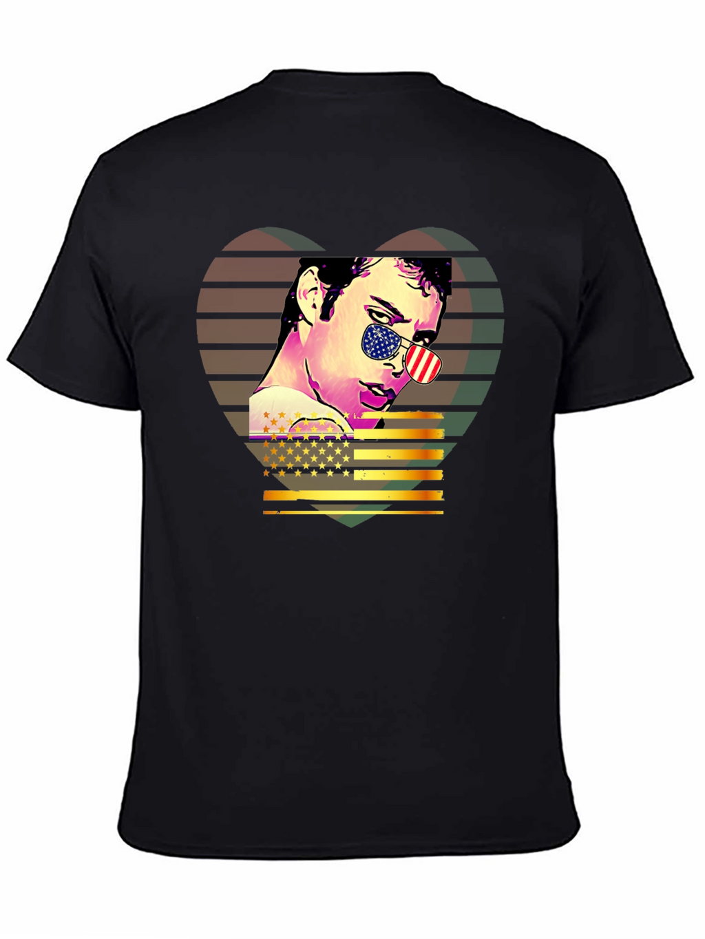 Retro American Flag T-Shirt